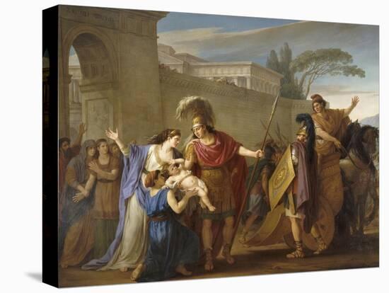 Les Adieux d'Hector et Andromaque-Joseph Marie Vien-Stretched Canvas