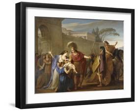 Les Adieux d'Hector et Andromaque-Joseph Marie Vien-Framed Giclee Print