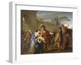 Les Adieux d'Hector et Andromaque-Joseph Marie Vien-Framed Giclee Print