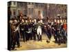 Les Adieux De Fontainebleau, 20th April 1814-Horace Vernet-Stretched Canvas