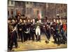 Les Adieux De Fontainebleau, 20th April 1814-Horace Vernet-Mounted Giclee Print