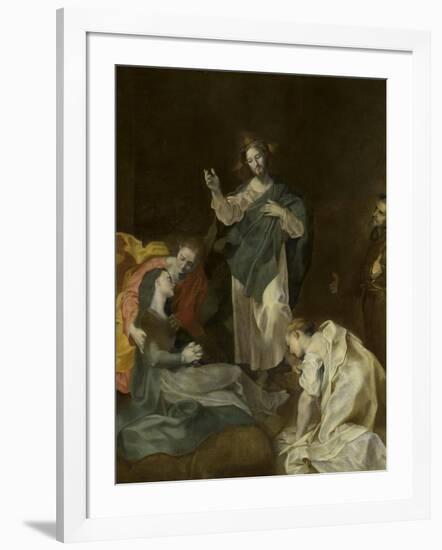 Les adieux du Christ à sa mère-Federico Barocci-Framed Giclee Print