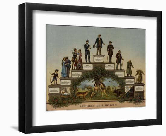 Les Âges de l'Homme-null-Framed Giclee Print