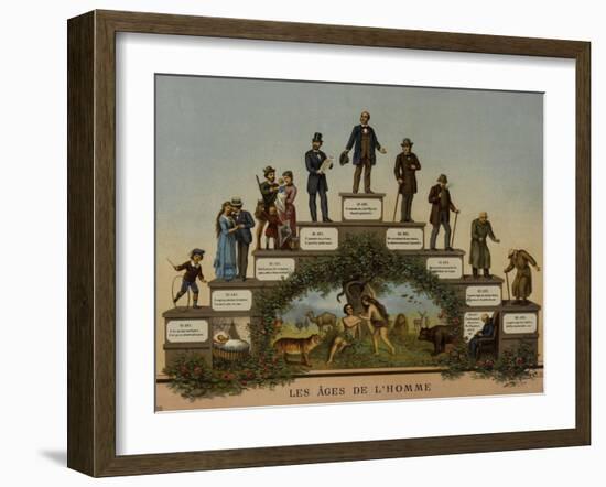 Les Âges de l'Homme-null-Framed Giclee Print