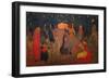 Les ages de la vie-the ages of life, 1892 Oil on canvas, 151 x 240 cm.-Georges Lacombe-Framed Giclee Print