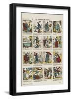 Les agréments de l'hiver-null-Framed Giclee Print