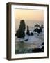 Les Aiguilles De Port Coton, Belle Ile En Mer, Breton Islands, Morbihan, Brittany, France-Bruno Barbier-Framed Photographic Print