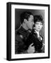 Les Ailes WINGS by WilliamWellman with Richard Arlen and Clara Bow, 1927 (Oscar, 1927) (b/w photo)-null-Framed Photo