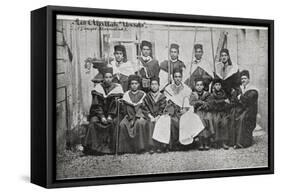 Les Alallah Ursols. (Troupe marocaine)-null-Framed Stretched Canvas