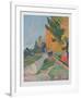 Les Alyscamps, Arles-Paul Gauguin-Framed Collectable Print