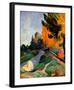 Les Alyscamps-Paul Gauguin-Framed Giclee Print
