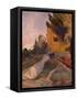 Les Alyscamps-Paul Gauguin-Framed Stretched Canvas