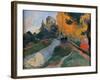 Les Alyscamps-Paul Gauguin-Framed Art Print