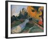 Les Alyscamps-Paul Gauguin-Framed Art Print