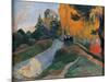 Les Alyscamps-Paul Gauguin-Mounted Art Print