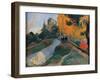 Les Alyscamps-Paul Gauguin-Framed Art Print