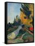 Les Alyscamps-Paul Gauguin-Framed Stretched Canvas