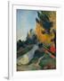 Les Alyscamps-Paul Gauguin-Framed Giclee Print