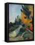 Les Alyscamps-Paul Gauguin-Framed Stretched Canvas