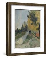 Les Alyscamps-Paul Gauguin-Framed Giclee Print