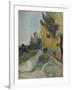 Les Alyscamps-Paul Gauguin-Framed Giclee Print