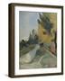 Les Alyscamps-Paul Gauguin-Framed Giclee Print