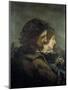 Les Amants dans la campagne-Gustave Courbet-Mounted Giclee Print