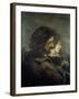 Les Amants dans la campagne-Gustave Courbet-Framed Giclee Print