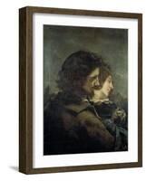 Les Amants dans la campagne-Gustave Courbet-Framed Giclee Print