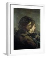 Les Amants dans la campagne-Gustave Courbet-Framed Giclee Print