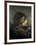 Les Amants dans la campagne-Gustave Courbet-Framed Giclee Print