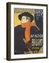 Les Ambassadeurs: Aristide Bruant-Henri de Toulouse-Lautrec-Framed Giclee Print