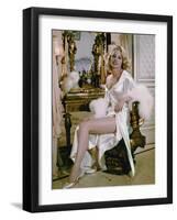 Les Ambitieux THE CARPETBAGGERS by Edward Dmytryk with Carroll Baker, 1964 (photo)-null-Framed Photo