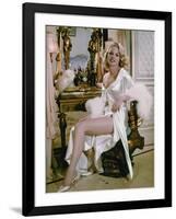 Les Ambitieux THE CARPETBAGGERS by Edward Dmytryk with Carroll Baker, 1964 (photo)-null-Framed Photo