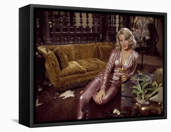 Les Ambitieux THE CARPETBAGGERS by Edward Dmytryk with Carroll Baker, 1964 (photo)-null-Framed Stretched Canvas