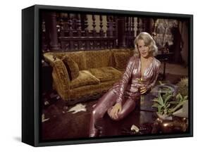 Les Ambitieux THE CARPETBAGGERS by Edward Dmytryk with Carroll Baker, 1964 (photo)-null-Framed Stretched Canvas