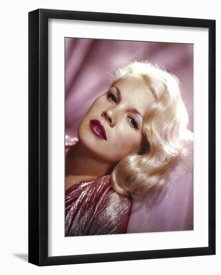 Les Ambitieux THE CARPETBAGGERS by Edward Dmytryk with Carroll Baker, 1964 (photo)-null-Framed Photo