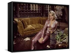 Les Ambitieux THE CARPETBAGGERS by Edward Dmytryk with Carroll Baker, 1964 (photo)-null-Framed Stretched Canvas