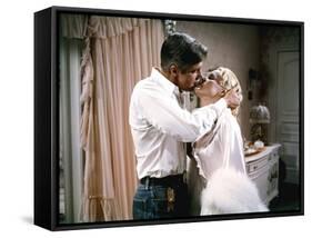 Les Ambitieux THE CARPETBAGGERS by Edward Dmytryk with George Peppard and Carroll Baker, 1964 (phot-null-Framed Stretched Canvas