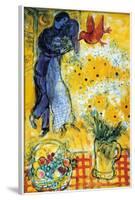 Les Amoureux-Marc Chagall-Framed Poster