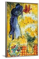 Les Amoureux-Marc Chagall-Framed Poster