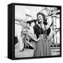Les Amours by Carmen THE LOVES OF CARMEN by CharlesVidor with Rita Hayworth, 1948 (b/w photo)-null-Framed Stretched Canvas