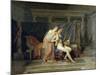 Les Amours de Paris et Helene-Jacques-Louis David-Mounted Giclee Print