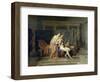 Les Amours de Paris et Helene-Jacques-Louis David-Framed Giclee Print