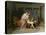 Les Amours de Pâris et Hélène-Jacques-Louis David-Stretched Canvas