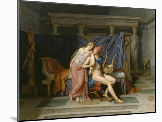 Les Amours de Pâris et Hélène-Jacques-Louis David-Mounted Giclee Print