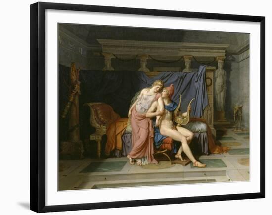 Les Amours de Pâris et Hélène-Jacques-Louis David-Framed Giclee Print