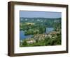 Les Andeleys (Les Andelys) and the River Seine, Haute Normandie (Normandy), France, Europe-Roy Rainford-Framed Photographic Print