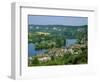 Les Andeleys (Les Andelys) and the River Seine, Haute Normandie (Normandy), France, Europe-Roy Rainford-Framed Photographic Print