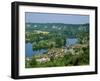 Les Andeleys (Les Andelys) and the River Seine, Haute Normandie (Normandy), France, Europe-Roy Rainford-Framed Photographic Print